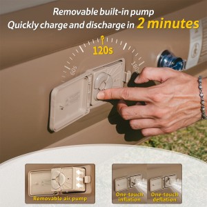 تشک بادی 3 نفره نیچرهایک مدل Horizon کد CNK2550WS013 ضخامت 25 سانتی متر