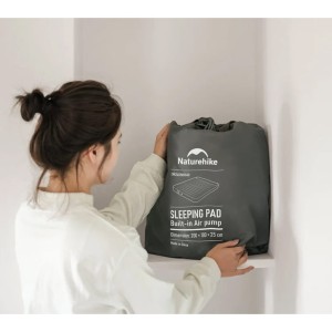 تشک بادی 3 نفره بالشت دار نیچرهایک مدل Chenjing کد CNK2450WS040 ضخامت 25 سانتی متر