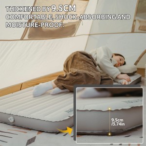 زیرانداز بادی تک نفره پمپ پایی نیچرهایک مدل Libamboo R1.8 کد CNK2450WS035