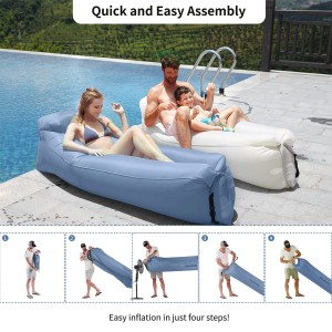 مبل بادی 2 نفره نیچرهایک مدل Lazy Inflatable Sofa کد NH20FCD06