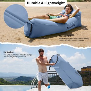 مبل بادی 2 نفره نیچرهایک مدل Lazy Inflatable Sofa کد NH20FCD06