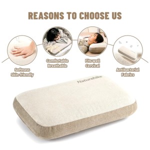 بالش مموری فوم نیچرهایک مدل Memory Foam Comfort Square Pillow کد NH22ZT002