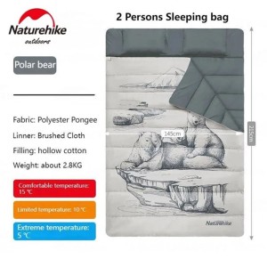 کیسه خواب نیچرهایک مدل Polar bear کد NH21MSD06