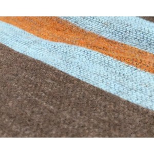 پتو پشمی نیچرهایک مدل Geometric pattern wool blanket کد NH20FS036