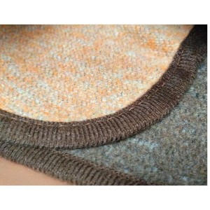 پتو پشمی نیچرهایک مدل Geometric pattern wool blanket کد NH20FS036
