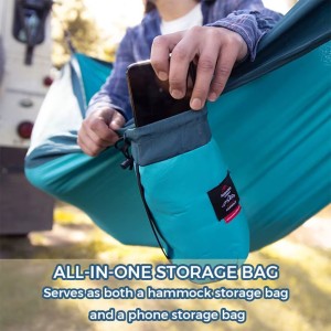 تخت آویز (ننو) 2 نفره نیچرهایک مدل Ultralight Swing Hammock کد NH21DC011