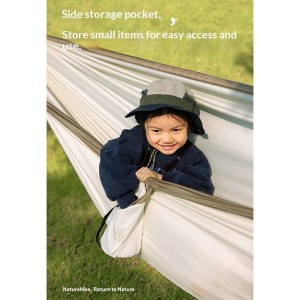 تخت آویز (ننو) 2 نفره نیچرهایک مدل Ultralight Swing Hammock کد NH21DC011