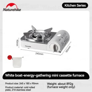 اجاق گاز سفری نیچرهایک مدل Mini Cassette Stove کد CNK2350CF016
