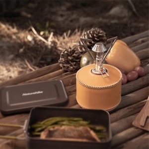 سرشعله سفری نیچرهایک مدل Mini Folding Camping Stove کد NH21RJ004