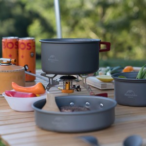 سرشعله سفری نیچرهایک مدل Folding Camping Stove کد NH21RJ009