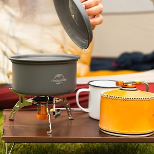 سرشعله سفری نیچرهایک مدل Folding Camping Stove کد NH21RJ009