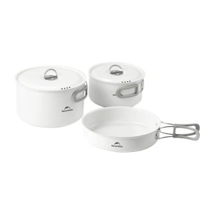 ست ظروف 3 تکه نیچرهایک مدل Ceramic non-stick pot set کد CNK2450CF013