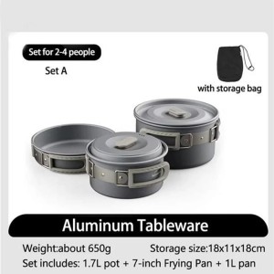 ست ظروف 3 تکه نیچرهایک مدل Set For 2-4 People 1 کد CNK2450CF010