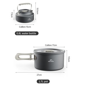 ست ظروف 4 تکه نیچرهایک مدل Set For 4-7 People 1 کد CNK2450CF010