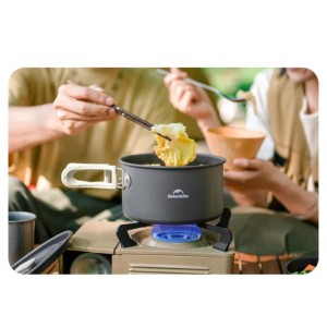 قابلمه سفری نیچرهایک مدل Wild Trekking کد CNK2450CF010 گنجایش 1.7 لیتر