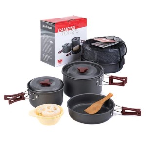 ست ظروف 4 تکه نیچرهایک مدل T203 Camping Stove Set کد NH15T203-G