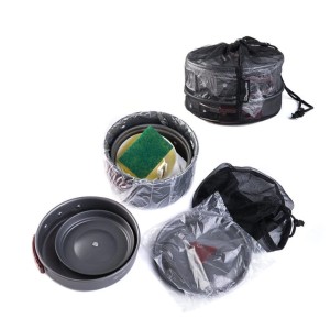 ست ظروف 3 تکه نیچرهایک مدل T203 Camping Stove Set کد NH15T203-G