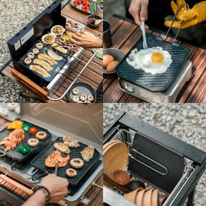 ماهیتابه گریل نچسب نیچرهایک مدل Non stick frying pan کد CNK2300CJ016