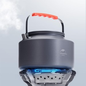 کتری سفری نیچرهایک مدل Outdoor picnic teapot کد NH17C020-H گنجایش 1.45 لیتر