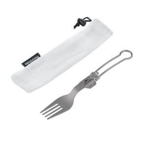 چنگال تاشو تیتانیوم نیچرهایک مدل Titanium Fork کد NH19C001-J