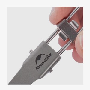 اسپورک تاشو تیتانیوم نیچرهایک مدل Titanium Fork Spoon کد NH19C001-J