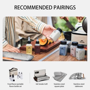 ست جا ادویه 8 تکه نیچرهایک مدل Portable Seasoning Bottle Set کد CNH22CJ043