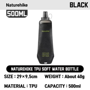 بطری آب نرم نیچرهایک Yunquan TPU Soft-Sided Water Bottle کد CNK2650CF013