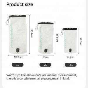 کمل بک نیچرهایک مدل Yun Guan TPU Water Bag کد CNK2450CF011 گنجایش 1.5 لیتر