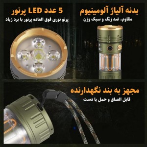 چراغ قوه نیچرهایک مدل Outdoor Glare مدل CNK2300011