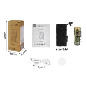 چراغ قوه نیچرهایک مدل Outdoor Glare مدل CNK2300011-S سایز کوچک