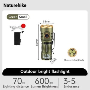 چراغ قوه نیچرهایک مدل Outdoor Glare مدل CNK2300011-S سایز کوچک