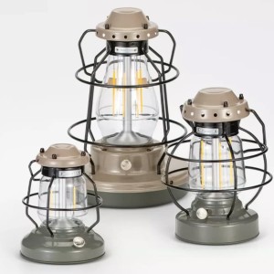 چراغ فانوسی نیچرهایک مدل Retro Atmosphere Camp Lights کد NH21ZM010 سایز متوسط