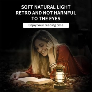 چراغ فانوسی نیچرهایک مدل Retro Atmosphere Camp Lights کد NH21ZM010 سایز متوسط