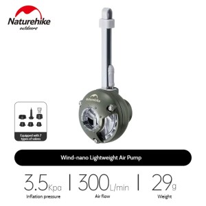 مینی پمپ باد فوق‌سبک نیچرهایک مدل Wind-nano کد CNK2650ZM012