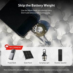 مینی پمپ باد فوق‌سبک نیچرهایک مدل Wind-nano کد CNK2650ZM012