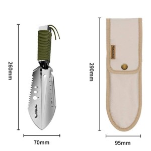 بیلچه چندمنظوره نیچرهایک مدل Multi-functional Outdoor Hand Shovel کد NH20GJ001