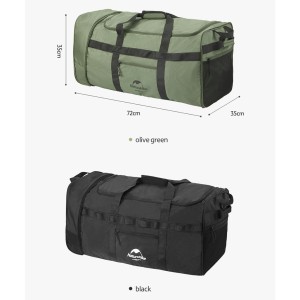 ساک حمل چرخ‌دار تاشو نیچرهایک مدل XS03 Folding Tug Bag کد NH21LX003