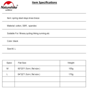 زانو بند ورزشی نیچرهایک مدل Naturehike NH20HJ008