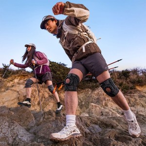 زانوبند ورزشی نیچرهایک مدل Qingyue Four Spring Support Mountain Climbing Knee Guard کد CNK2650DS010