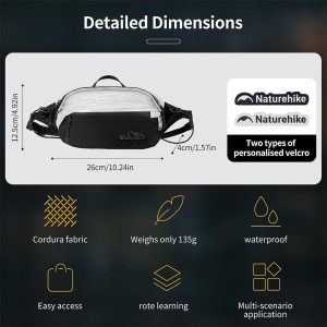 کیف کراس بادی نیچرهایک مدل Hydrogen Cross-body Chest Bag 5L کد CNK2300BB013