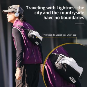 کیف کراس بادی نیچرهایک مدل Hydrogen Cross-body Chest Bag 5L کد CNK2300BB013