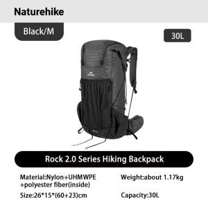 کوله پشتی نیچرهایک مدل Rock 2.0 کد CNK2550XB018 گنجایش 30 لیتر