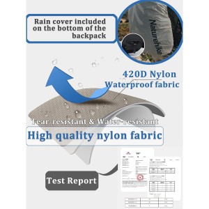 کوله پشتی نیچرهایک 5+70 لیتری Naturehike 70+5L Backpack – NH70B070