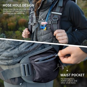 کوله پشتی 70 لیتری نیچرهایک مدل NH70B070-B Naturehike