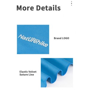 حوله سفری نیچرهایک مدل Quick Drying Towel کد NH20FS009 سایز متوسط
