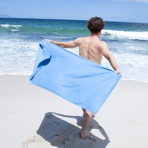 حوله سفری نیچرهایک مدل Fitness Antibacterial Quick Drying Towel کد NH20FS009