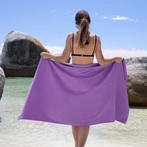 حوله سفری نیچرهایک مدل Fitness Antibacterial Quick Drying Towel کد NH20FS009