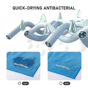 حوله سفری نیچرهایک مدل Quick Drying Towel کد NH20FS009 سایز بزرگ