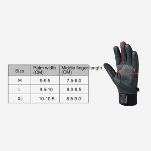 دستکش نیچرهایک مدل GL05 کد NH19S005-T