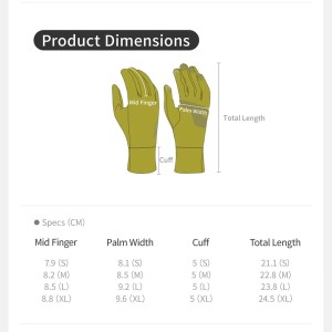 دستکش نیچرهایک مدل Wool Outdoor Gloves کد CYY2610FS010